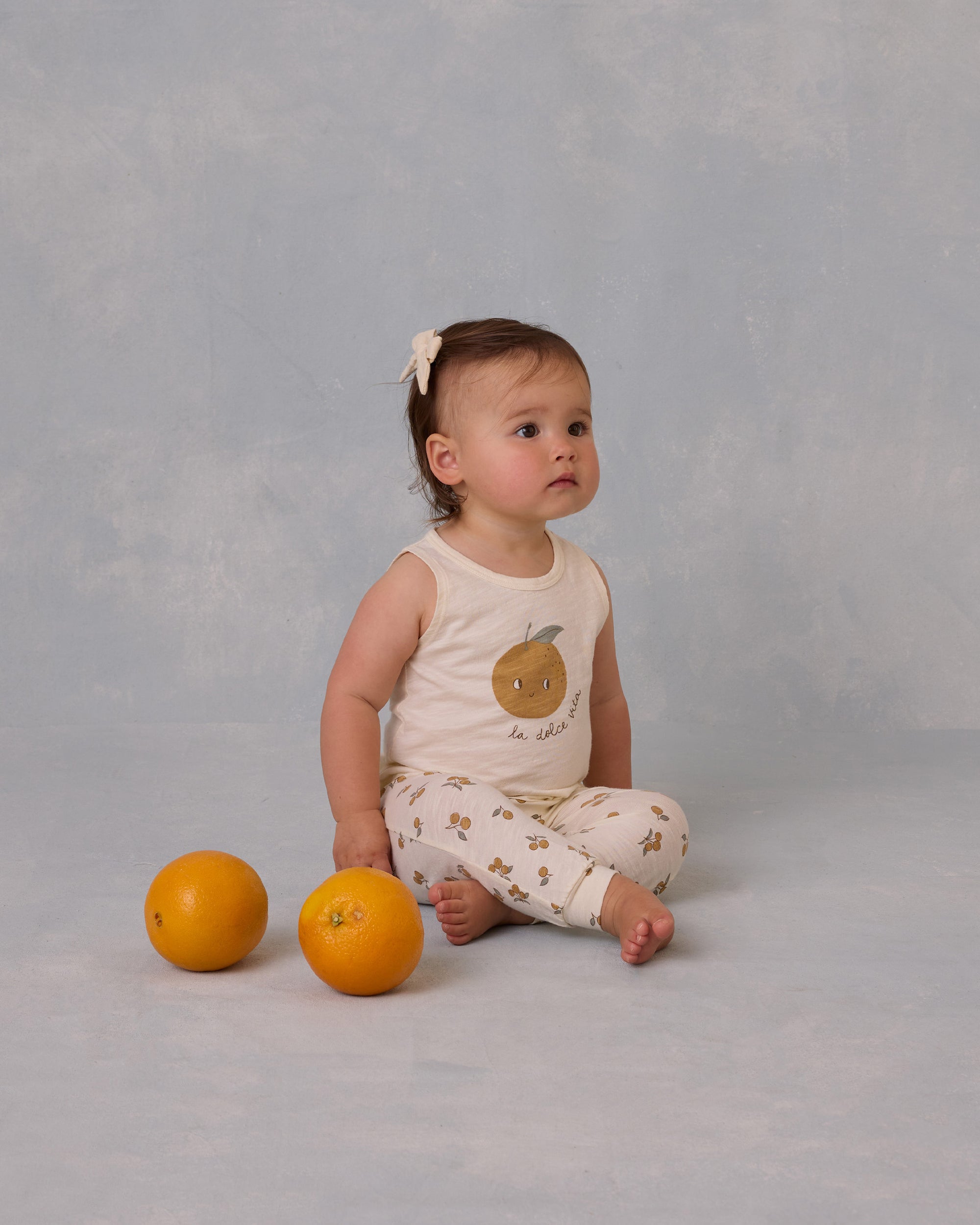 RyleeCru | SS25 D3 | Tank + Slouch Set | Oranges 