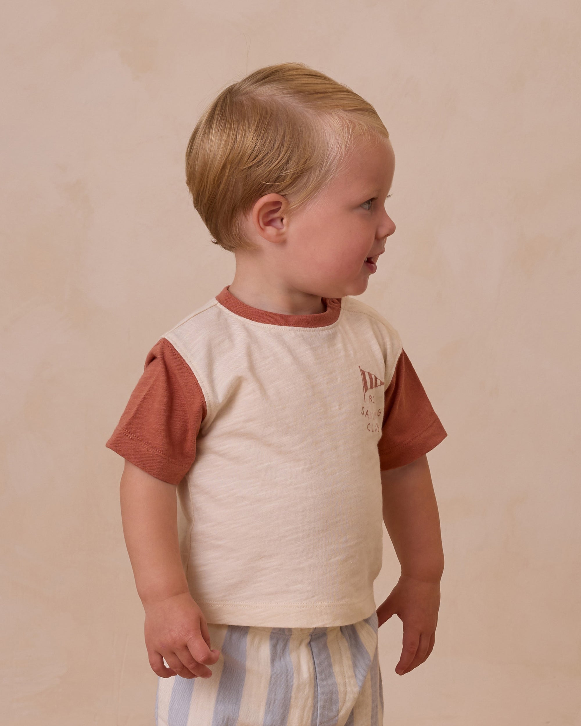 Rylee+Cru | Contrast Short Sleeve Tee | Sailing Club 