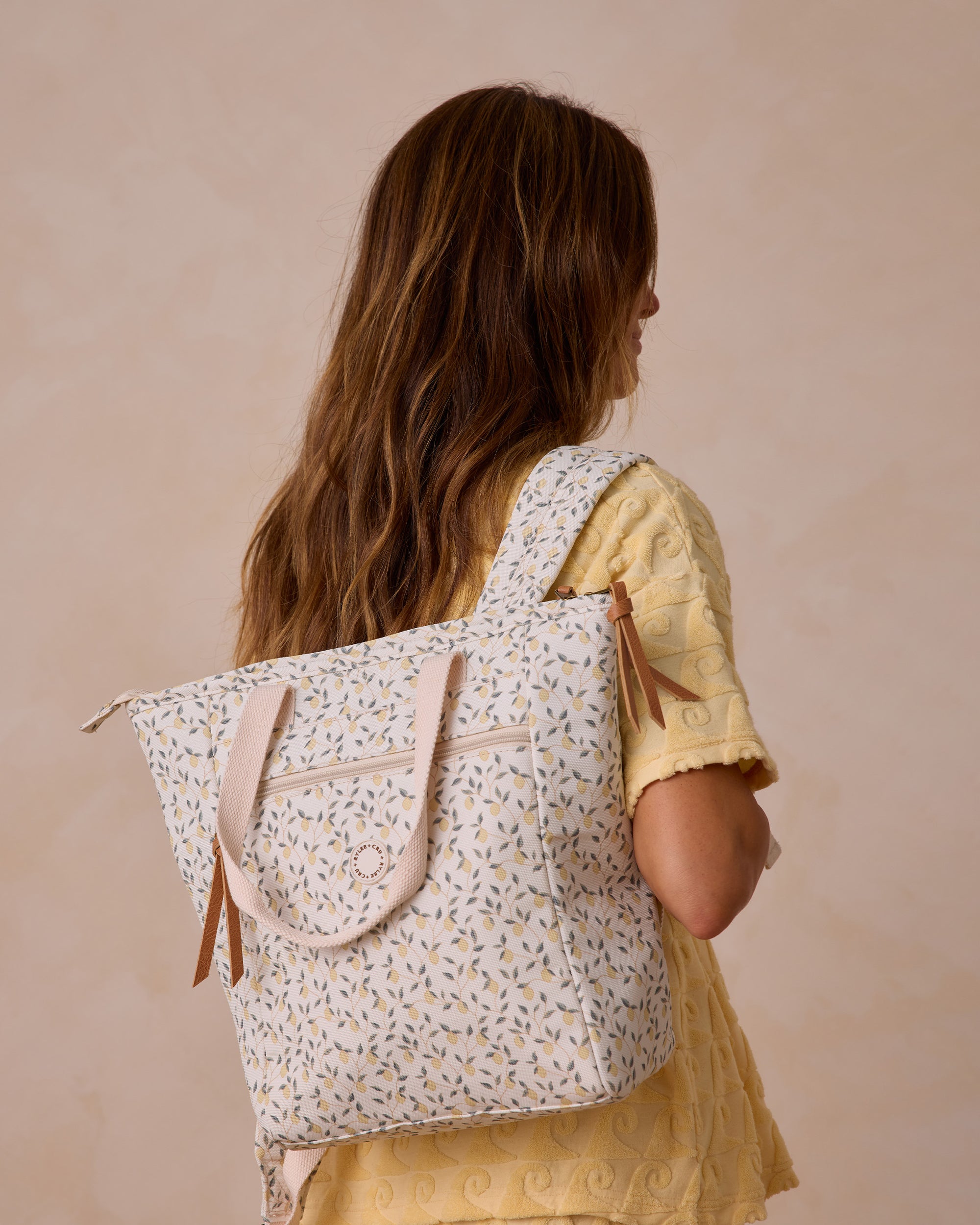 Rylee+Cru | Cooler Backpack | Lemons 