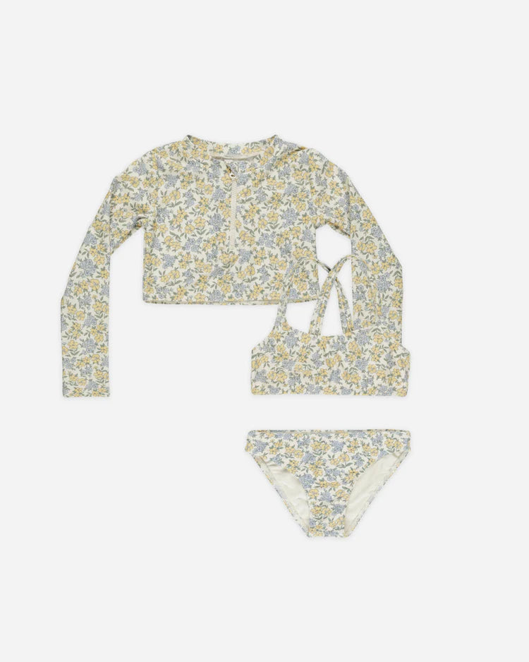 Rylee+Cru | Crop Rashguard Set | Bloom 