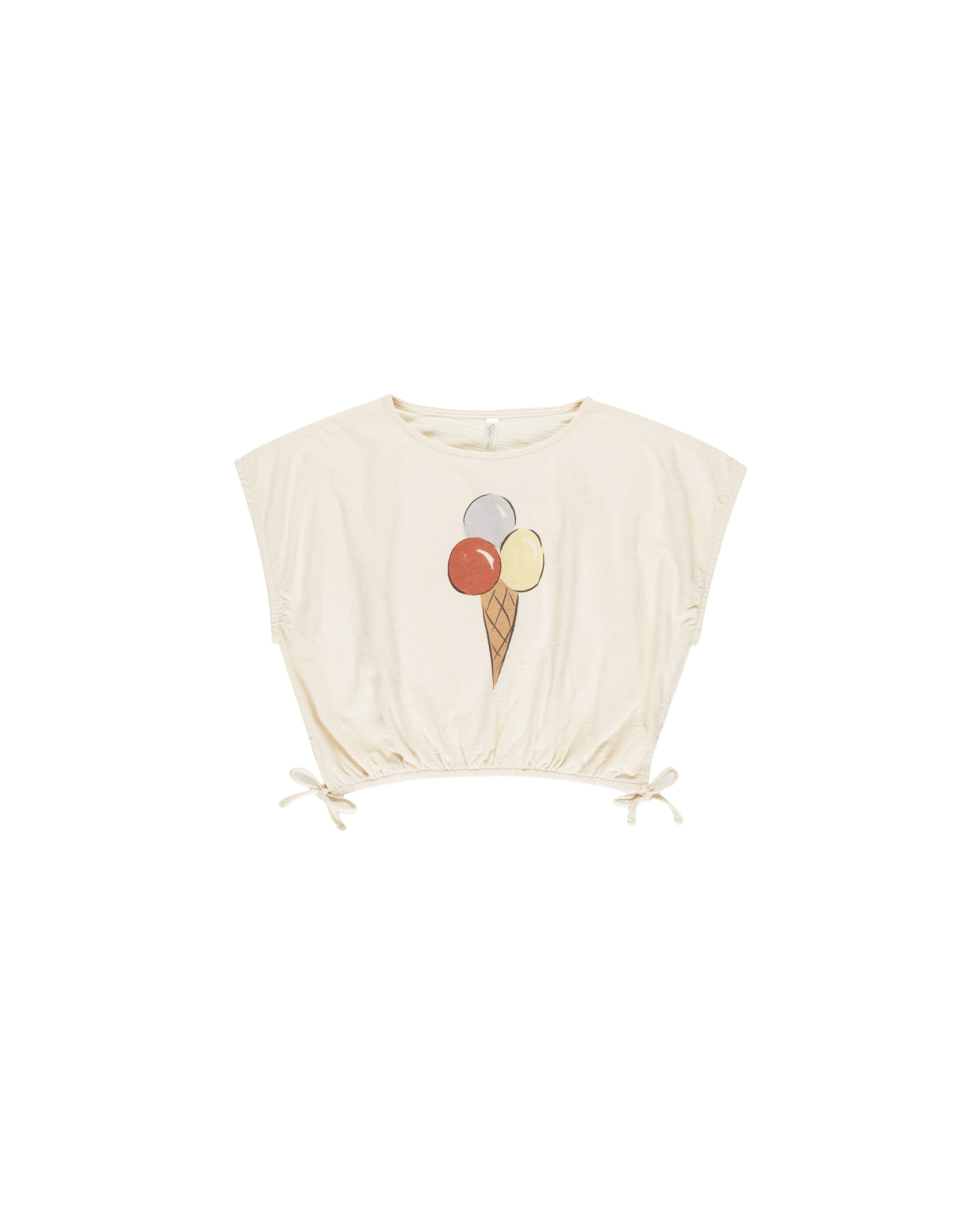 Rylee+Cru | Cropped Cinched Tee | Gelato 