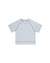Rylee+Cru | PXP | Short Sleeve Sweatshirt | Light Blue 