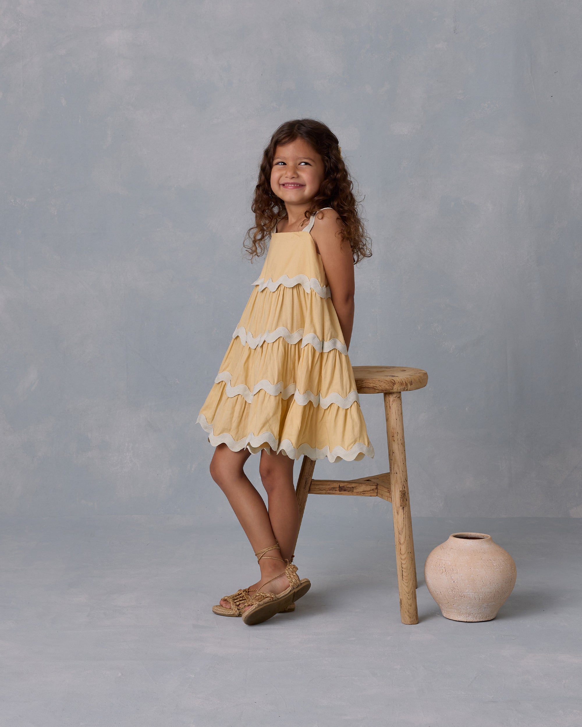 Rylee+Cru | Ric Rac Dress | Yellow 