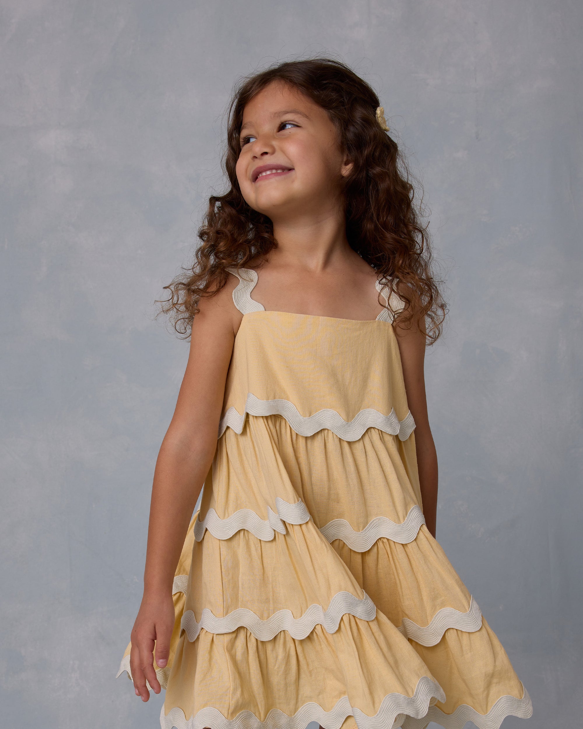 Rylee+Cru | Ric Rac Dress | Yellow 