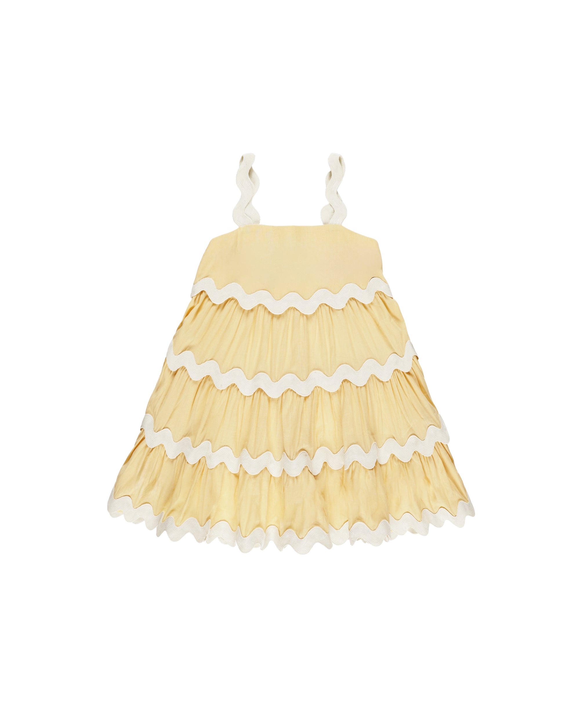 Rylee+Cru | Ric Rac Dress | Yellow 