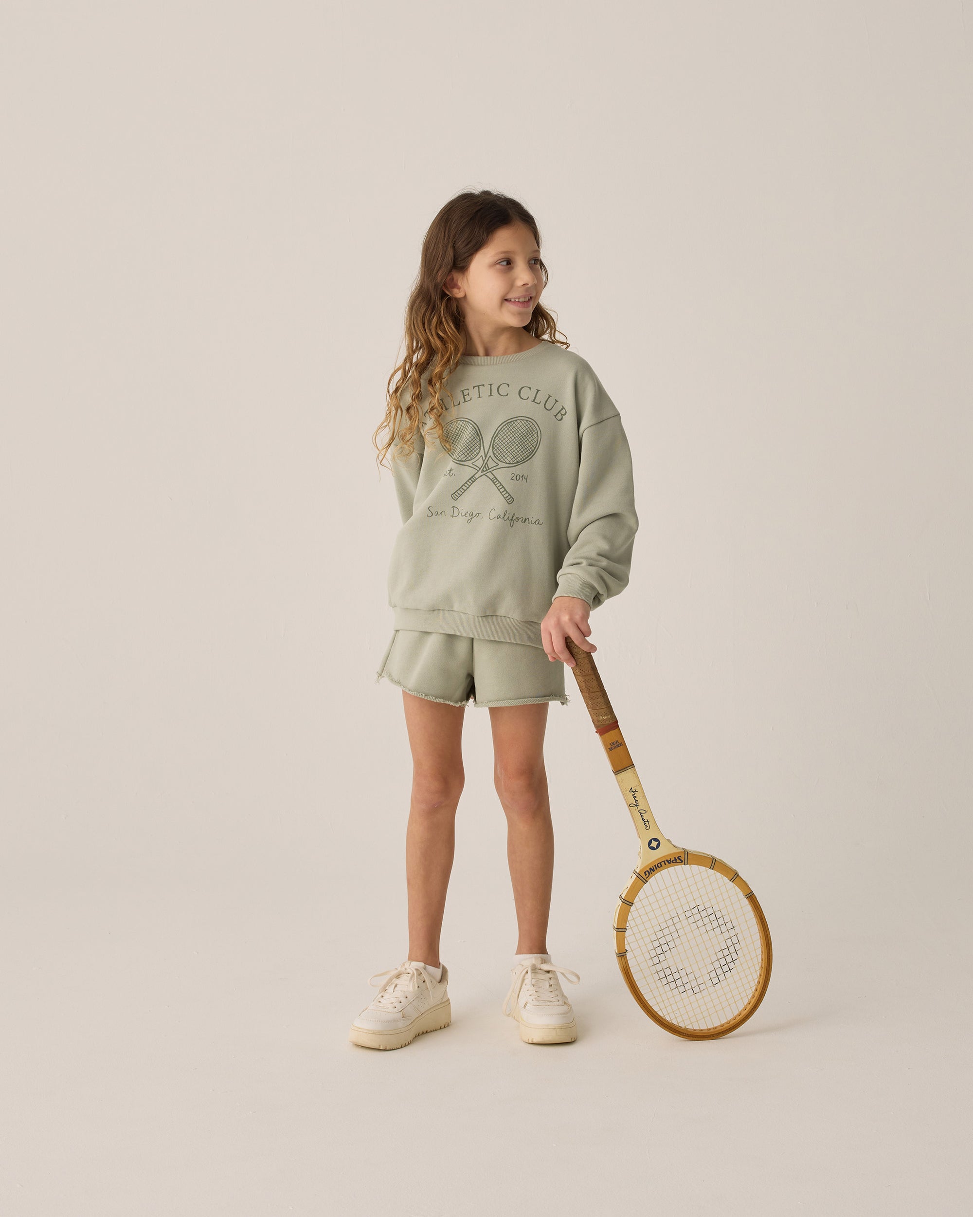 Rylee+Cru | Sweat Short | Sage 