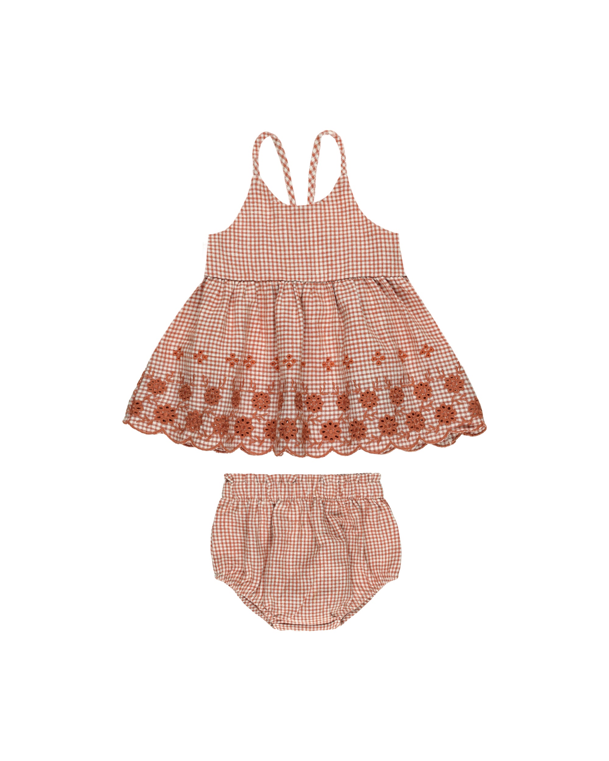 Rylee+Cru | Zenni Set | Poppy Gingham 