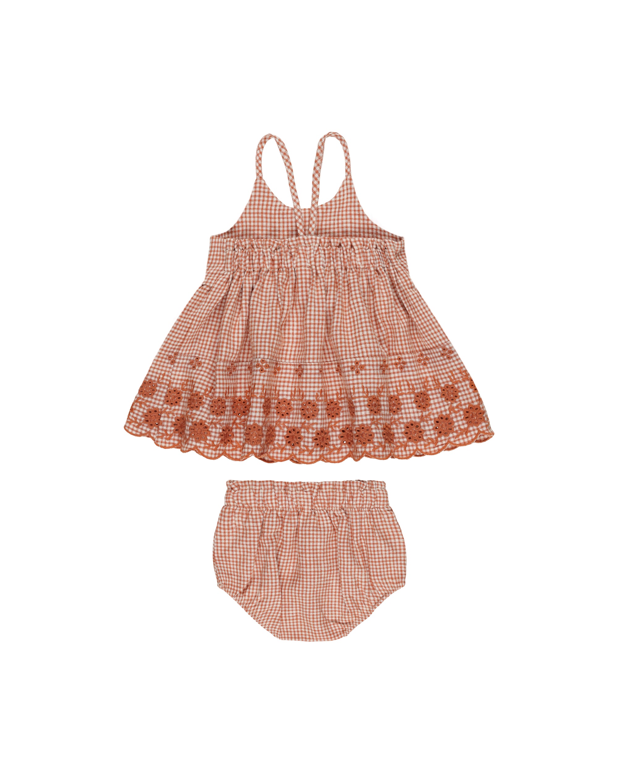 Rylee+Cru | Zenni Set | Poppy Gingham 