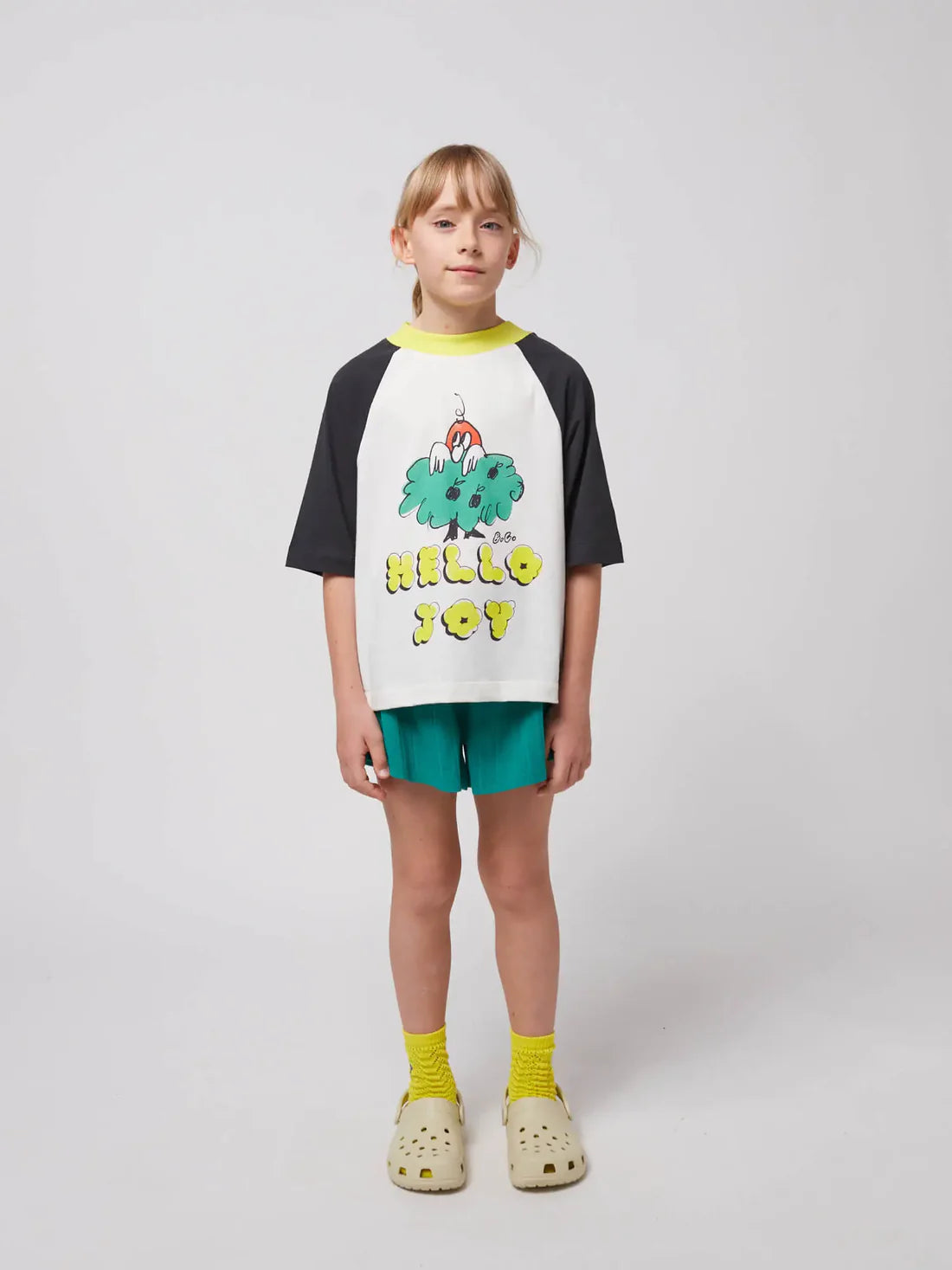 Bobo Choses Hello Joy Raglan Sleeves T-Shirt 