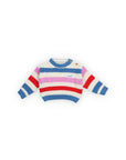 Baby Celosia Jumper | Iris Whisper Stripe