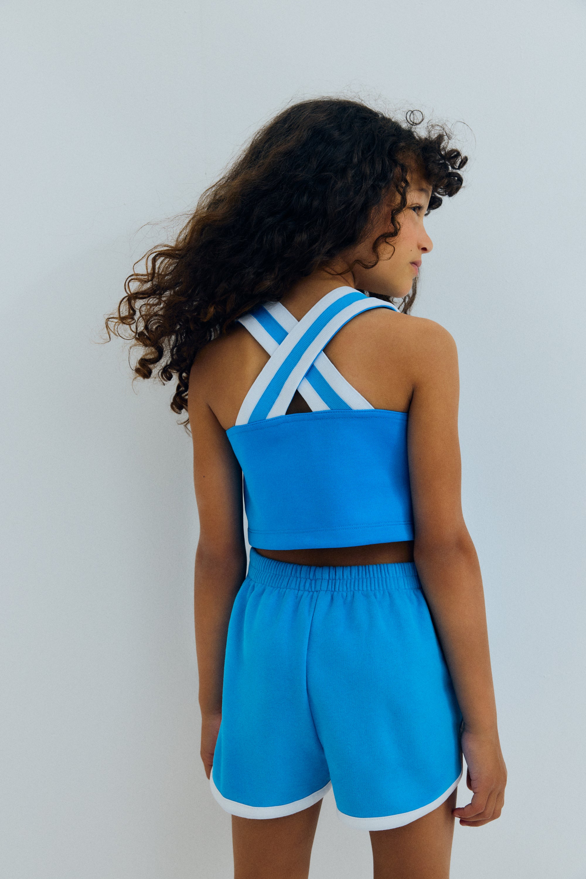 Clover Short | Pool Blue