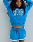 Clover Sweatshirt | Pool Blue