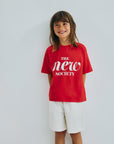 Maca T-Shirt | Tulip Red
