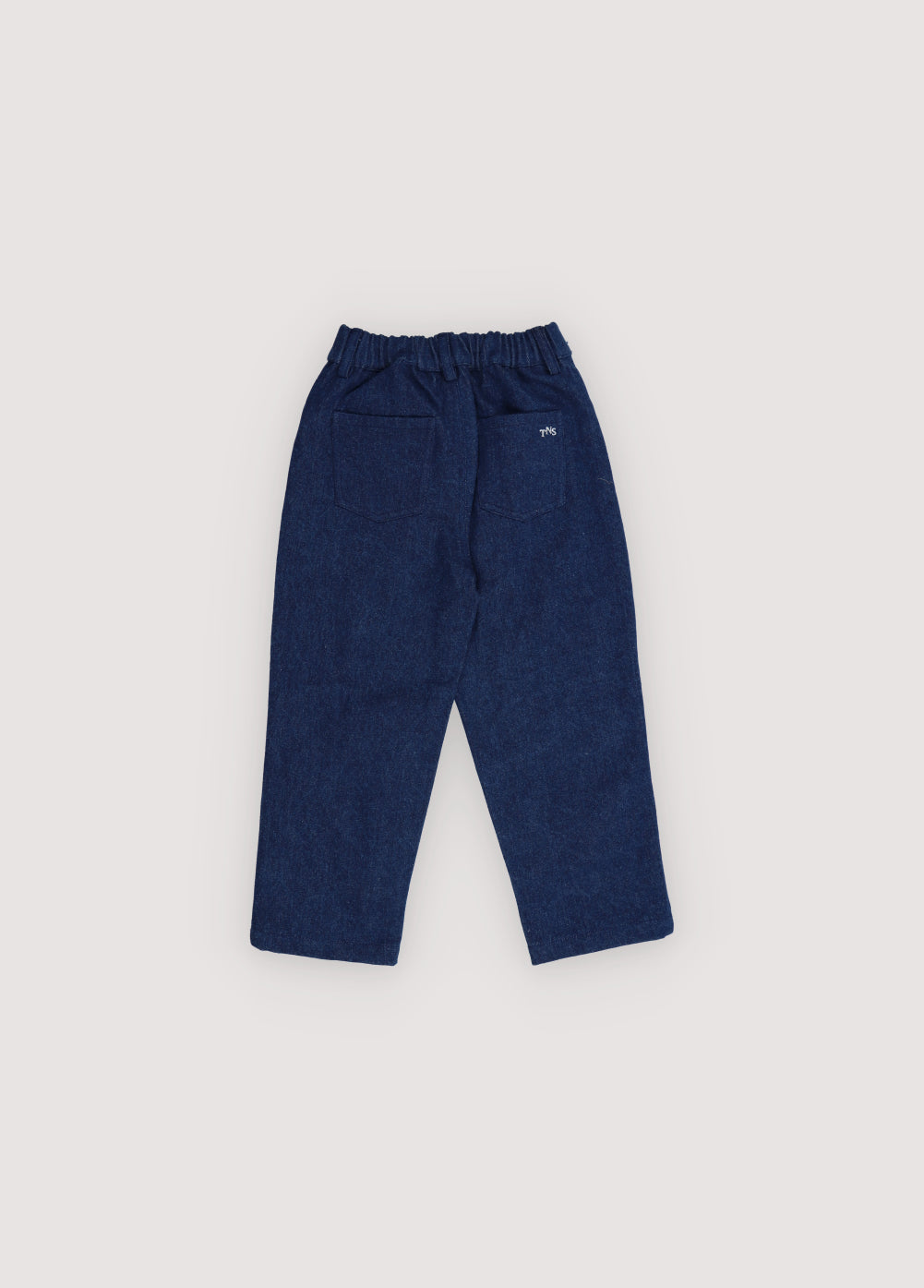 Blue Denim jeweled denim pant The New Society