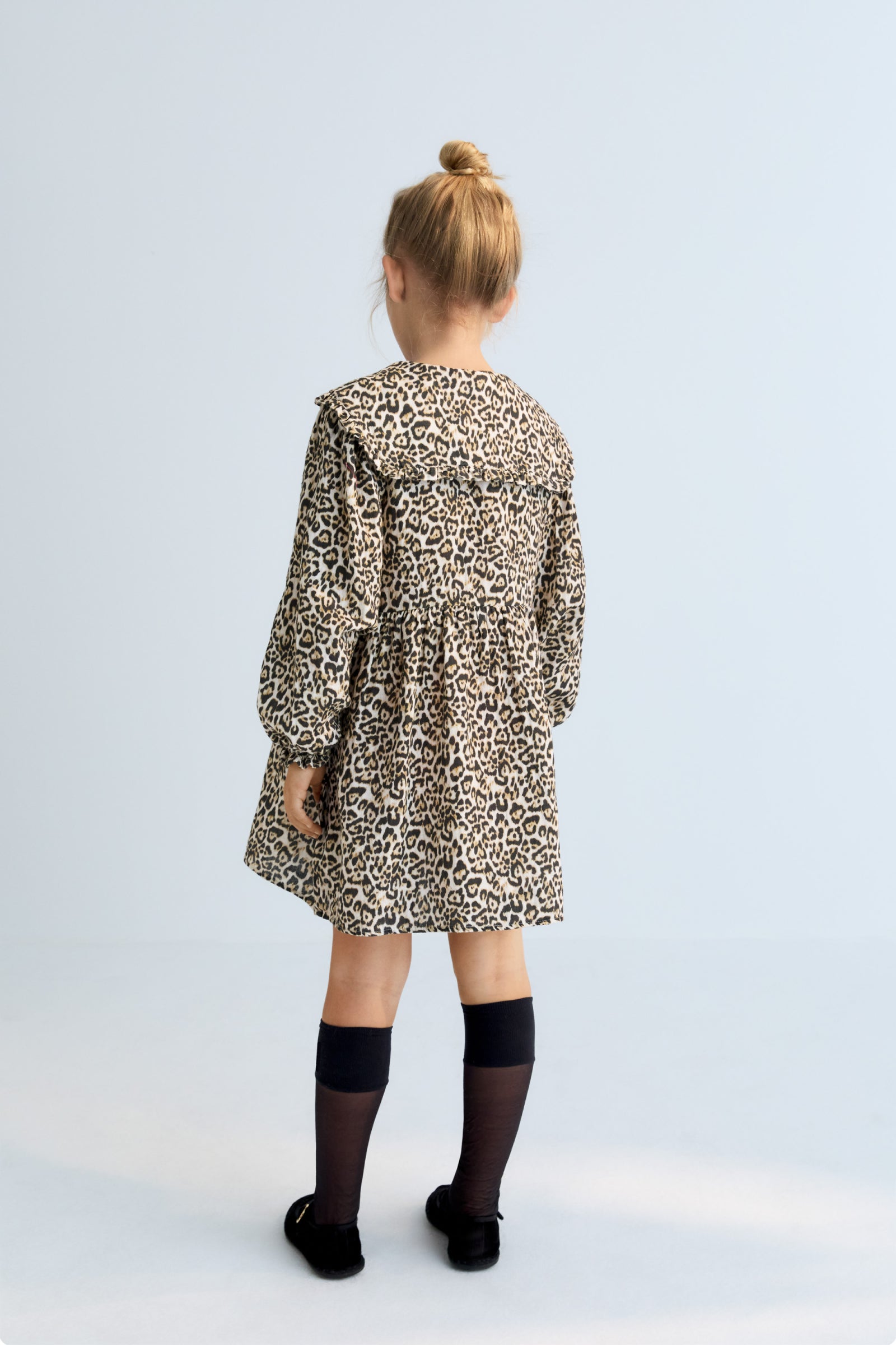 Leopard print gauze dress The New Society