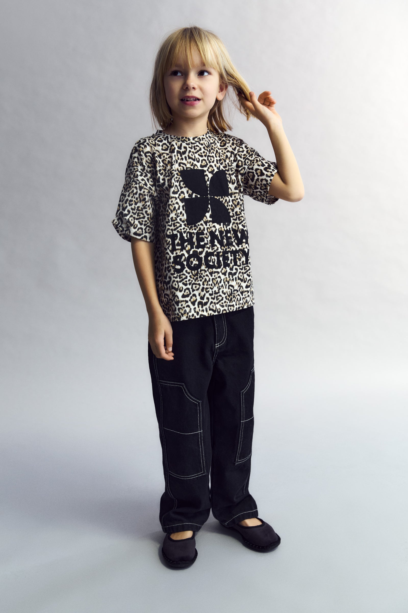 Leopard print t-shirt The New Society