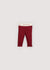 Dark Red, Plum Ribbed Legging The New Society