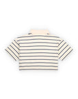 Teen Acacia Polo | Ecru Stripe