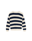Teen Musa Knit Jumper | Summer Midnight Stripes
