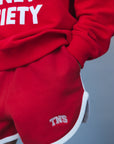 Teen Peony Short | Tulip Red