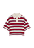 Tulip Red & Midnight Stripe