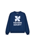 Womens TNS Logo Sweatshirt | Ocean Indigo