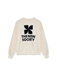 Womens TNS Logo Sweatshirt | Ecru