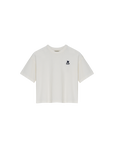 Womens TNS Logo T-Shirt | Ecru