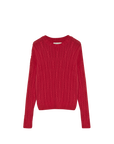Womens Bluebell Jumper | Tulip Red