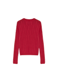 Womens Bluebell Jumper | Tulip Red