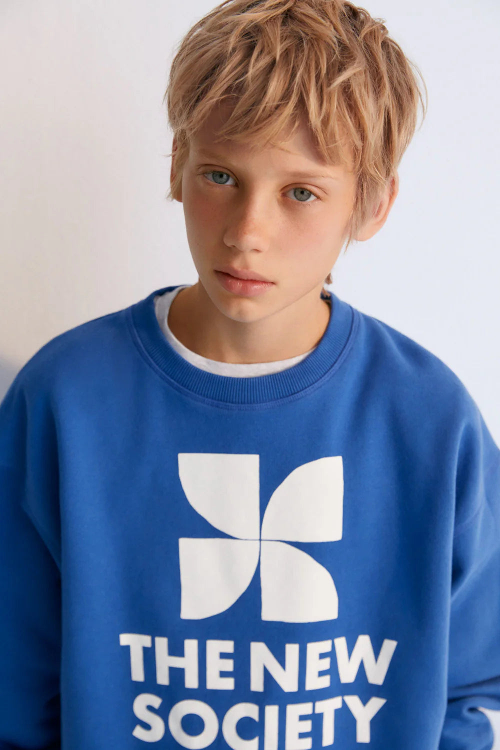 TheNewSociety-SS25-MykonosSweatshirt-Cobalto