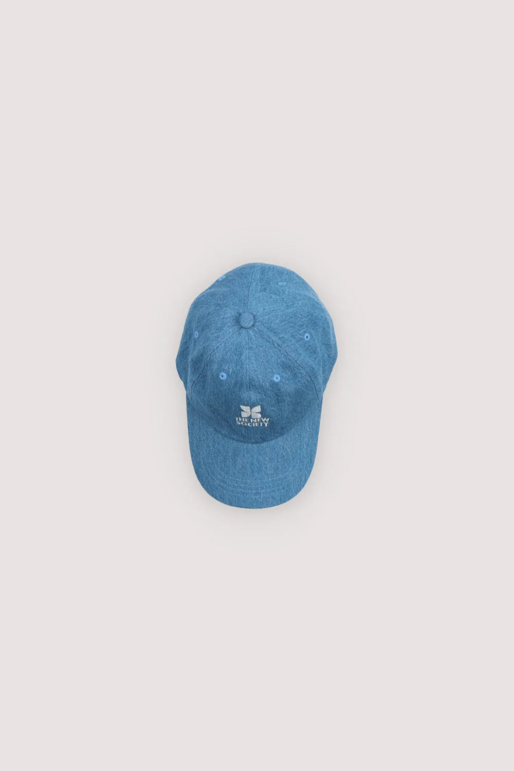 TheNewSociety-SS25-WomanCap-BlueDenim