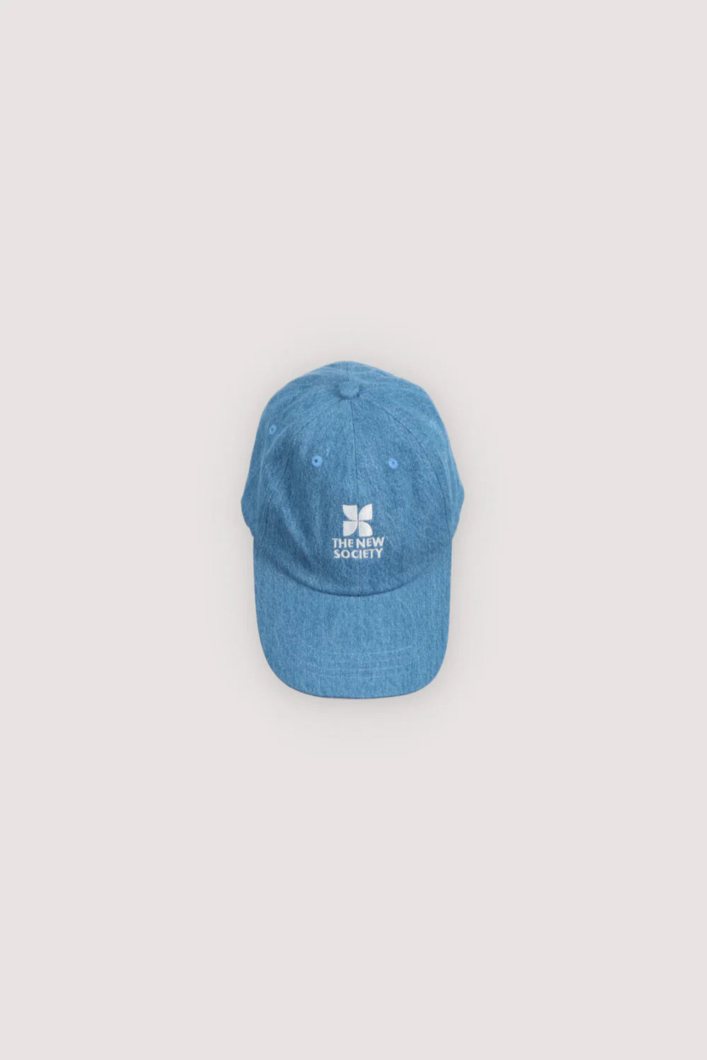 TheNewSociety-SS25-WomanCap-BlueDenim