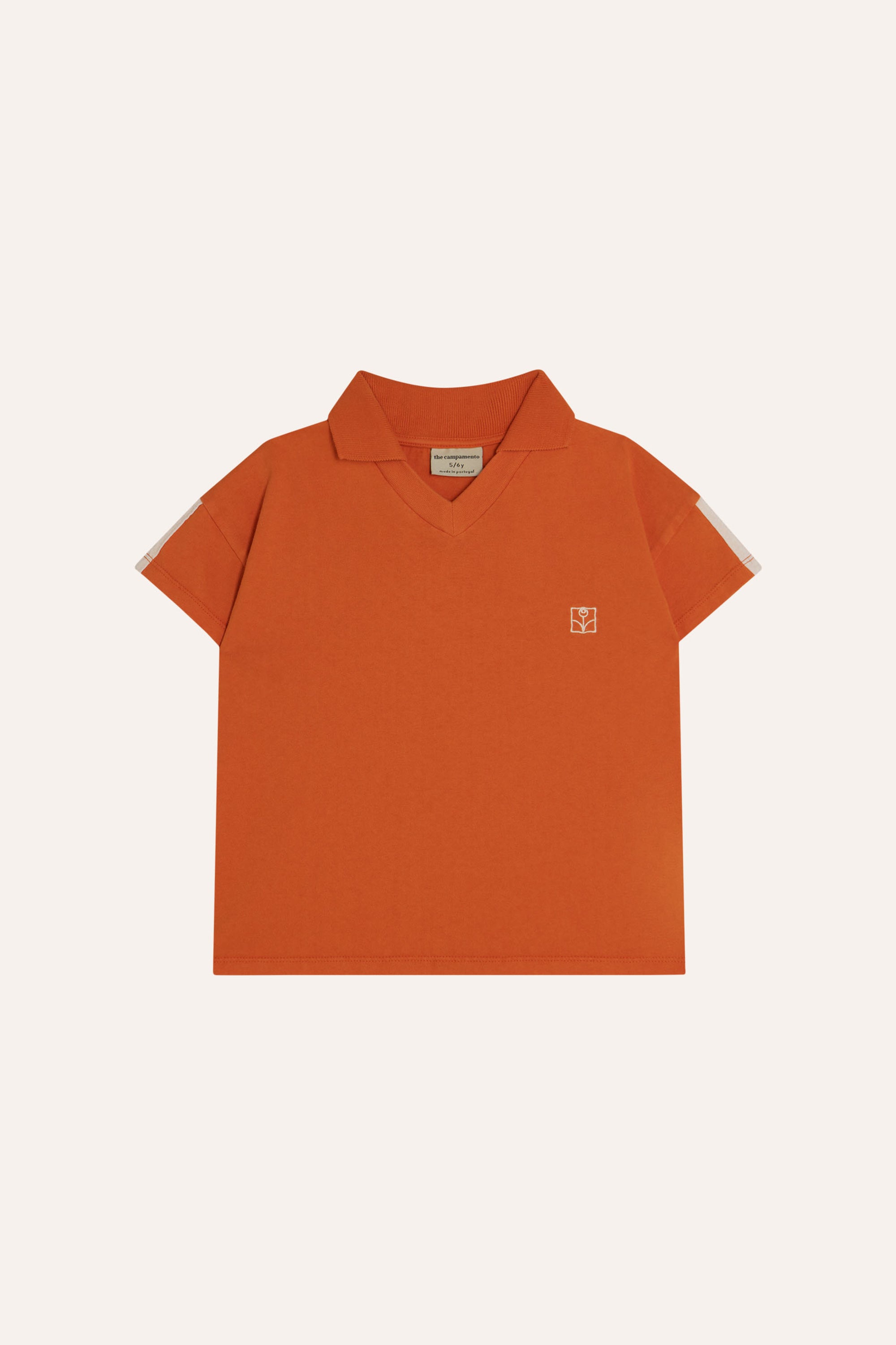 The Campamento | Orange Washed Polo 