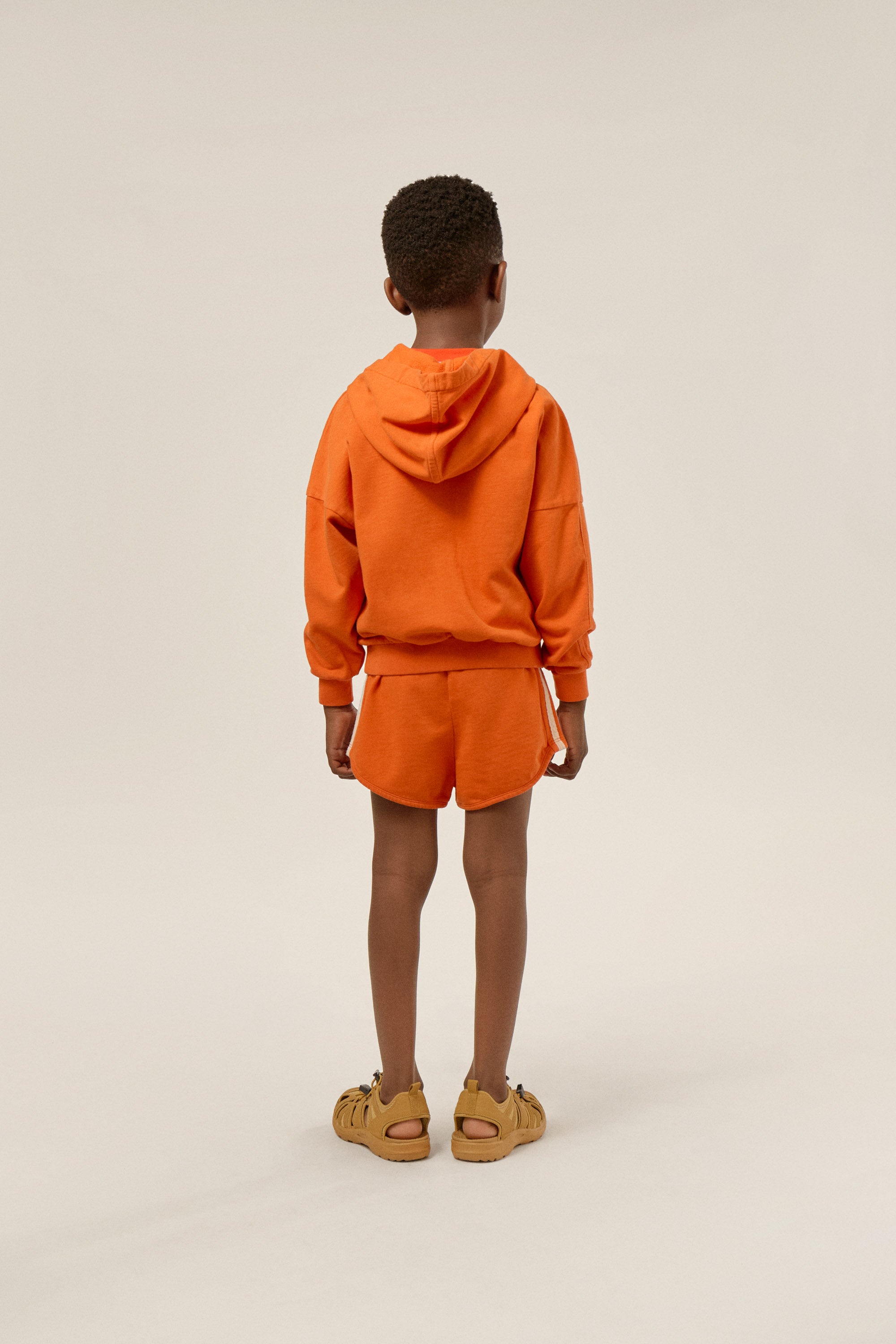 The Campamento | Orange Washed Shorts 