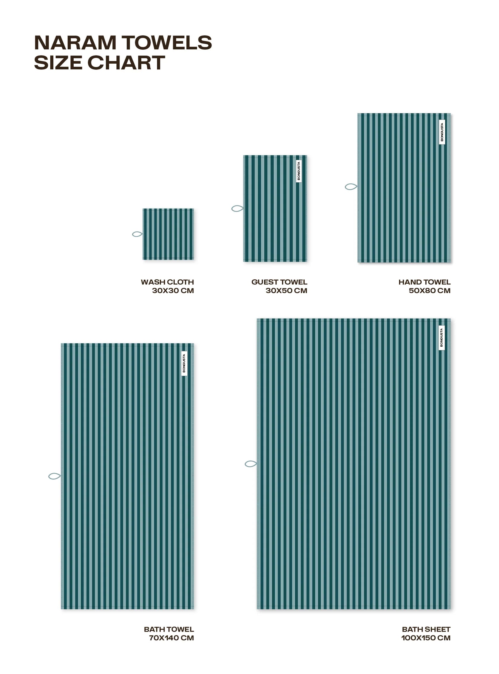 OEKO-TEX® Bath Sheet | Sea Foam &amp; Deep Teal