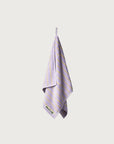 OEKO-TEX® Bath Towel | Lilac & Neon Yellow Stripe