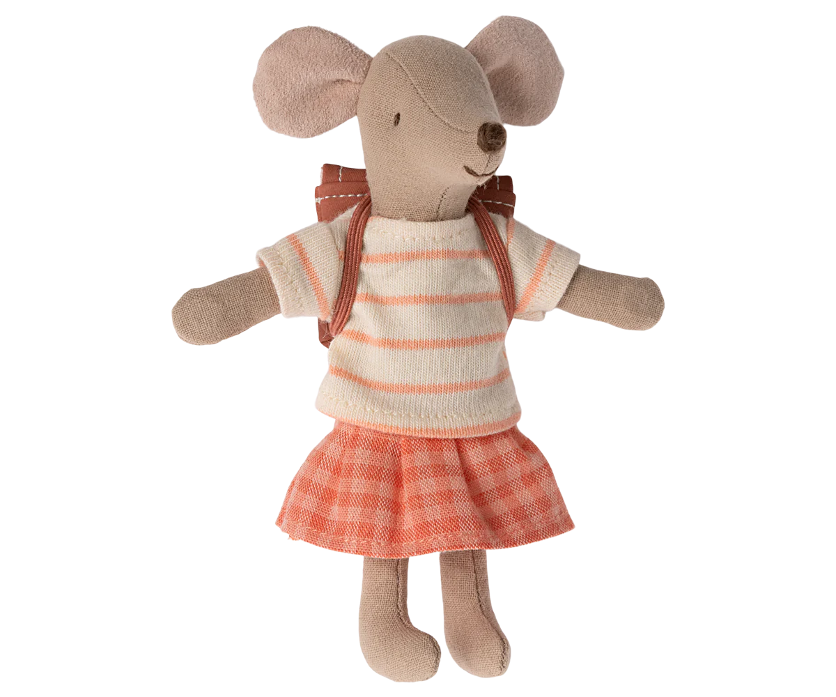 Tricycle Mouse - Big Sister | Coral
