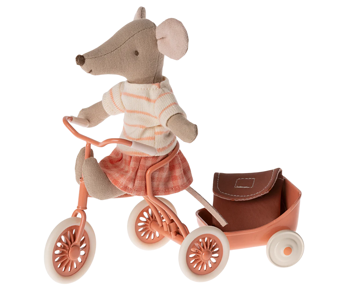 Tricycle Mouse - Big Sister | Coral
