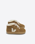 Baby Fured Suede | Camel Pierre