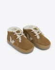 Baby Fured Suede | Camel Pierre