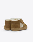 Baby Fured Suede | Camel Pierre