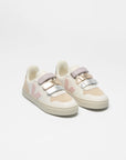 Small V-10 Leather | White Petale