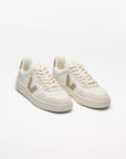 V-90 Leather | White Taupe