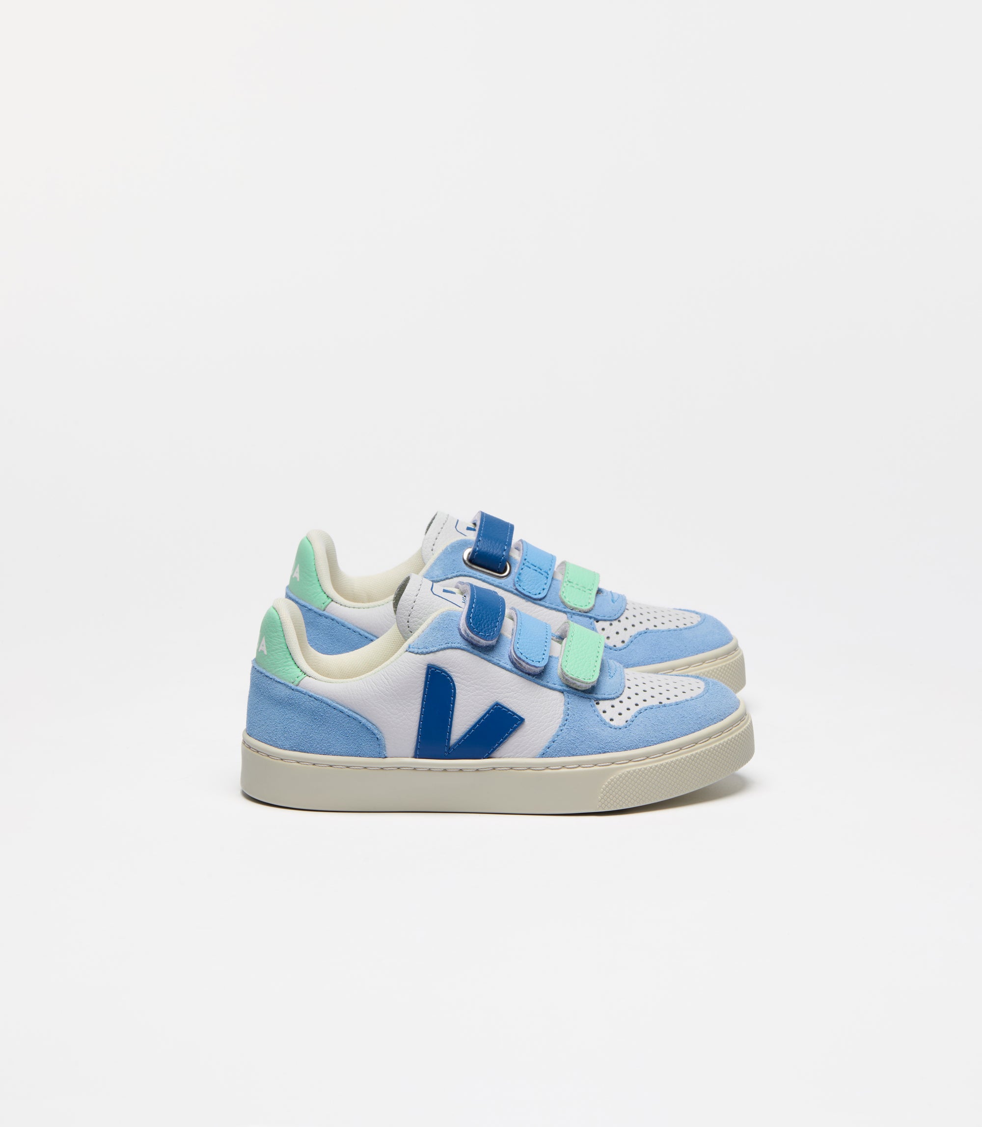 Veja | SS25 | V-10 Leather Multico | Indigo 