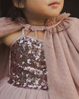 Tulle Cape | Dusty Rose