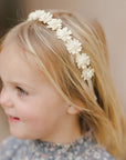 Floral Headband | Ivory