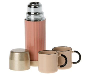 Thermos and cups | Soft Coral