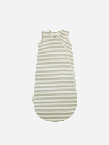 Jersey Sleep Bag || Sage Stripe