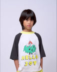 Hello Joy Raglan Sleeves T-Shirt